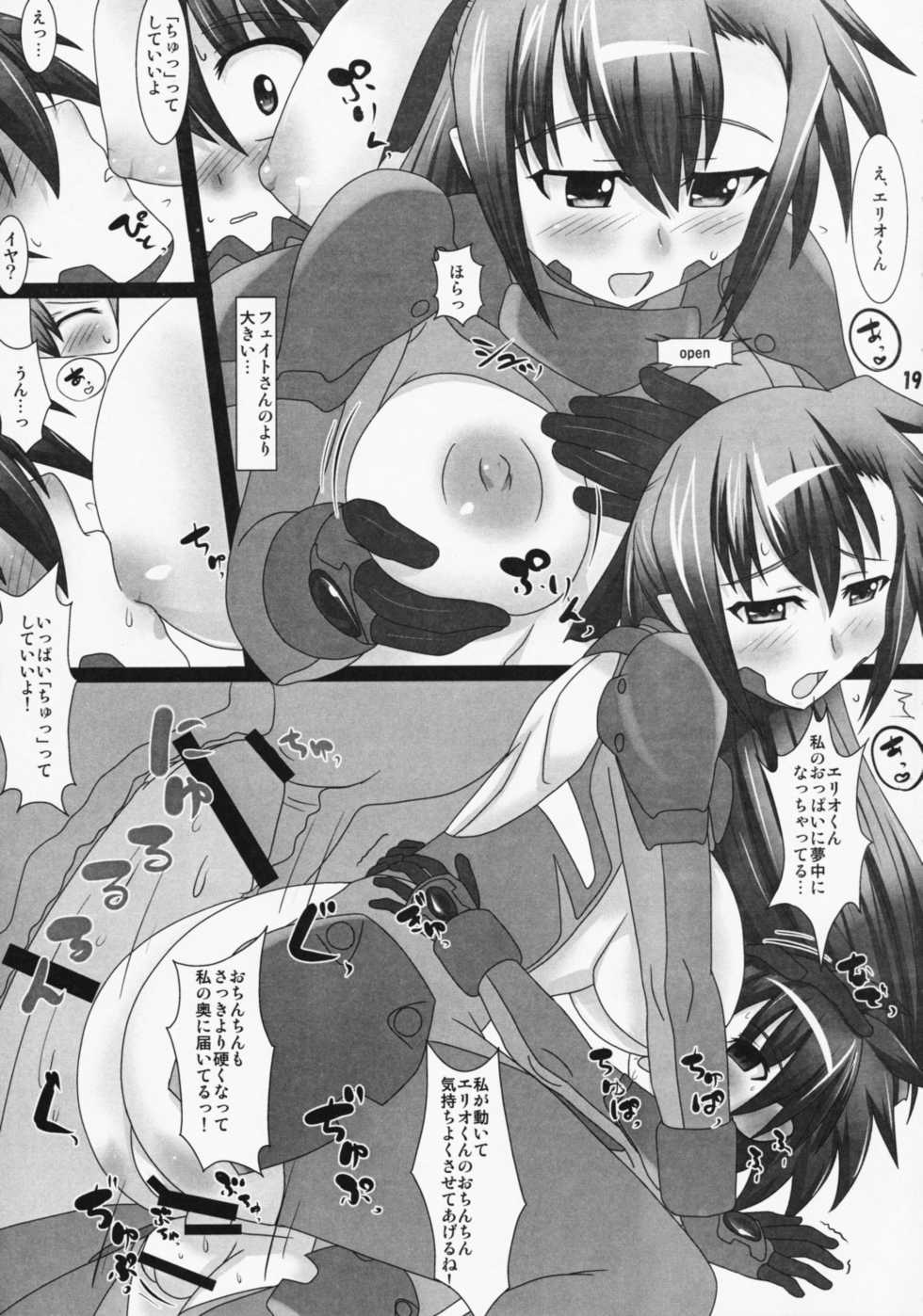 (C75) [Neko Irazu (Hinoki)] Eri Gin (Mahou Shoujo Lyrical Nanoha) - Page 18