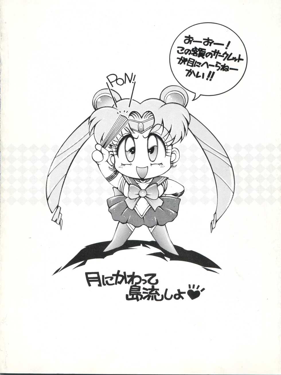 (C43) [Studio Z-Agnam (Azuma Kyouto, Hibiki Jun) DOHGA KOMUSUME 2 (Sailor Moon, Minky Momo, Zettai Muteki Raijin-Oh) - Page 36