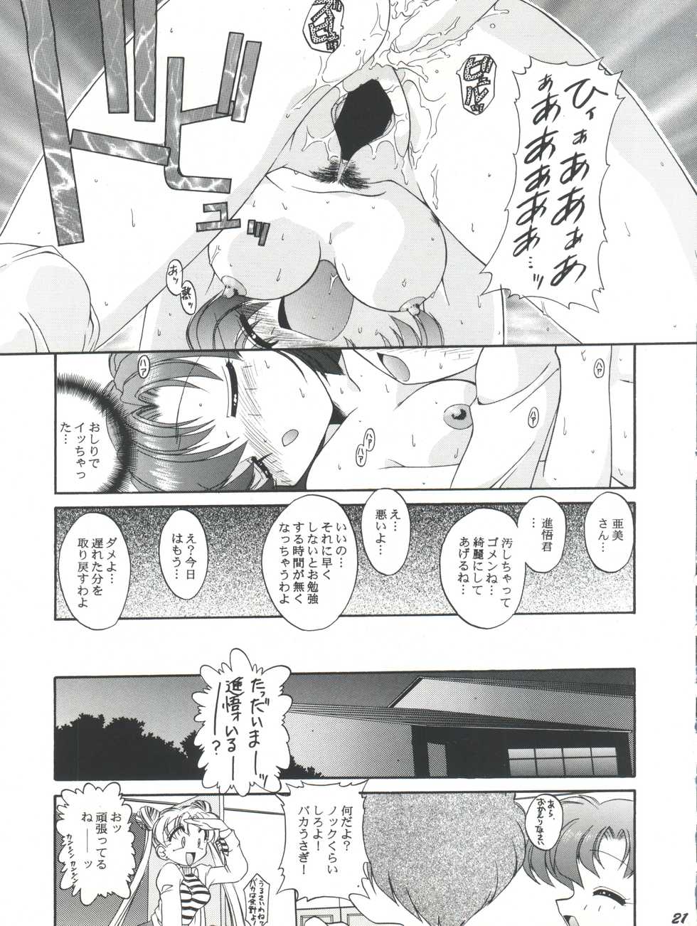 (C51) [Umesuke (Umemachi Syouji)] HABER EX VIII ANOTHER MOON RISING (Bishoujo Senshi Sailor Moon) - Page 21