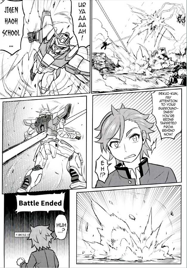 (C87) [Green Ketchup (Zhen Lu)] Nayamashii Fighters | Frustrated Fighters (Gundam Build Fighters Try) [English] {darknight} - Page 3