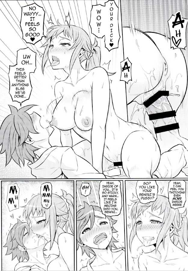 (C87) [Green Ketchup (Zhen Lu)] Nayamashii Fighters | Frustrated Fighters (Gundam Build Fighters Try) [English] {darknight} - Page 14