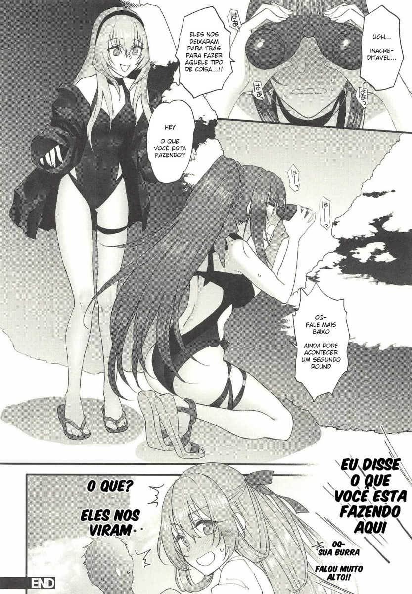 (Shoujo Senryaku Saizensen) [Earthean (Syoukaki)] Summer Escape (Girls' Frontline) [Portuguese-BR] - Page 15
