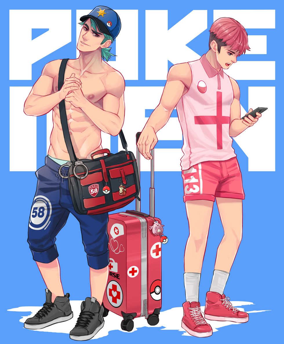 [Maorenc] POKEMEN Artbook - Page 14