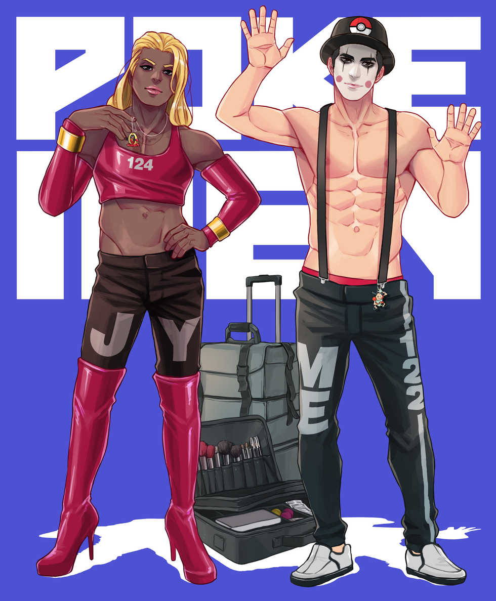 [Maorenc] POKEMEN Artbook - Page 15