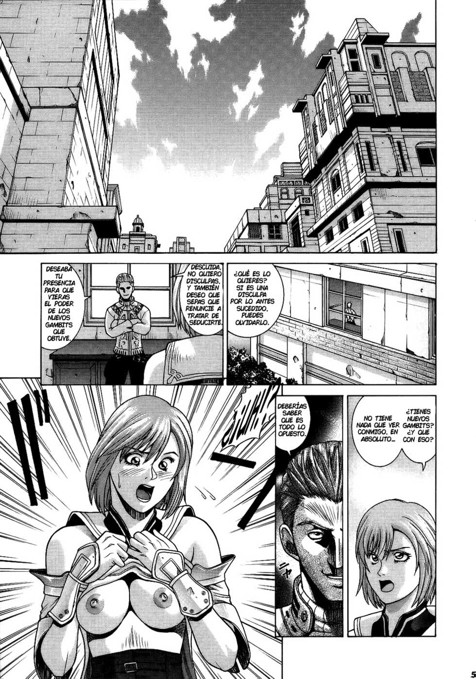 [Human High-Light Film (Jacky Knee de Ukashite Punch x2 Summer de GO!)] ASHE (Final Fantasy XII) [Spanish] [Mallez R. Christo] - Page 5