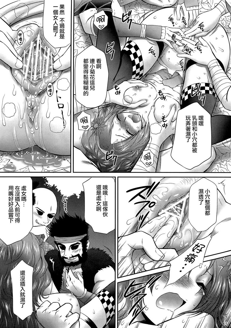 (COMIC1☆4) [U.R.C (Momoya Show-Neko)] Kaihime Muzan (Samurai Warriors) [Chinese] [個性陰暗個人漢化] - Page 14