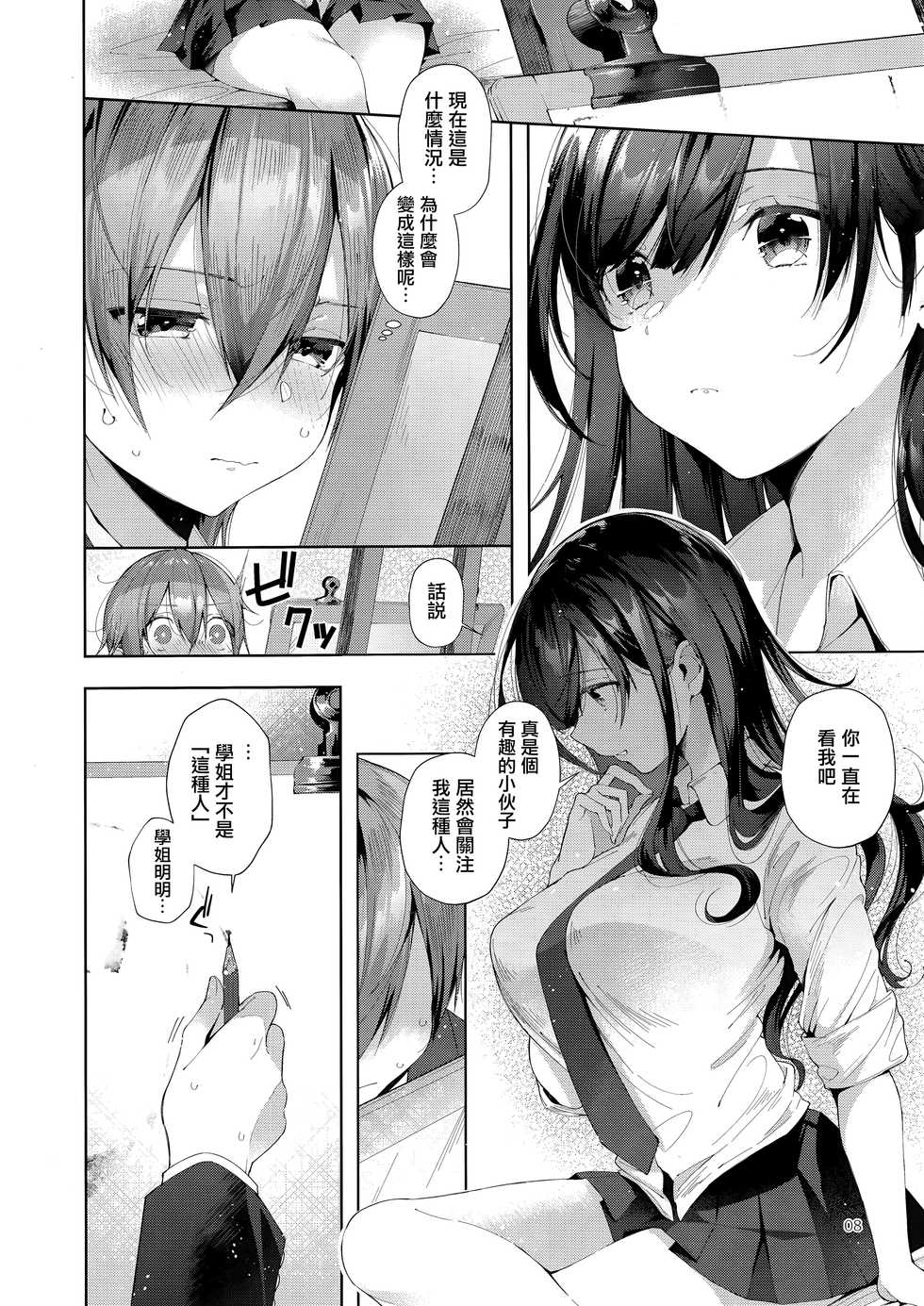 (C95) [Umi no Sachi (Suihei Sen)] D-SCALE [Chinese] [CE家族社] - Page 8