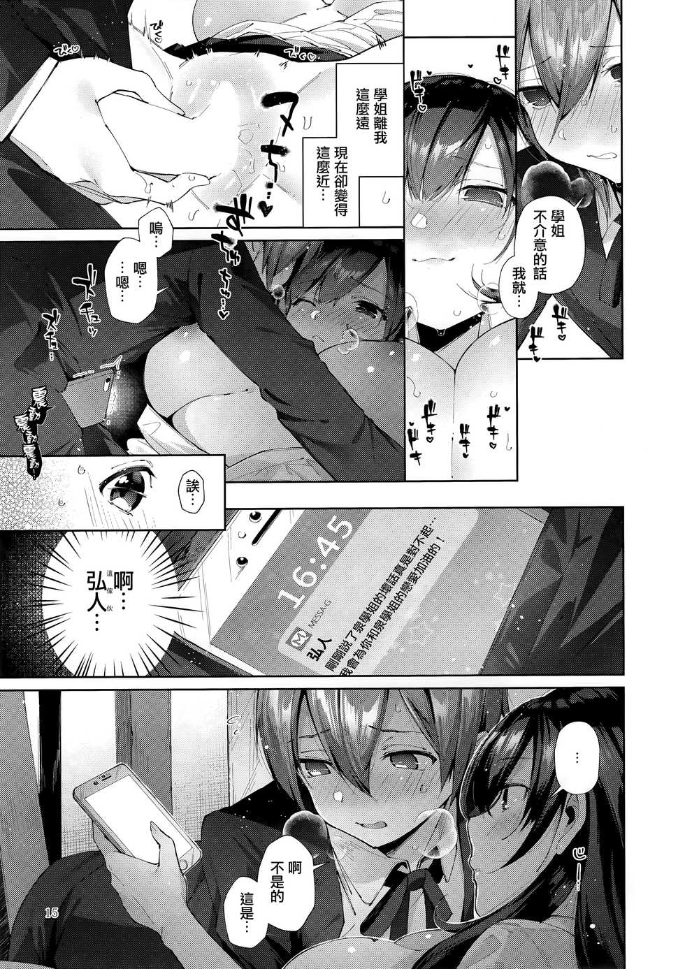 (C95) [Umi no Sachi (Suihei Sen)] D-SCALE [Chinese] [CE家族社] - Page 15