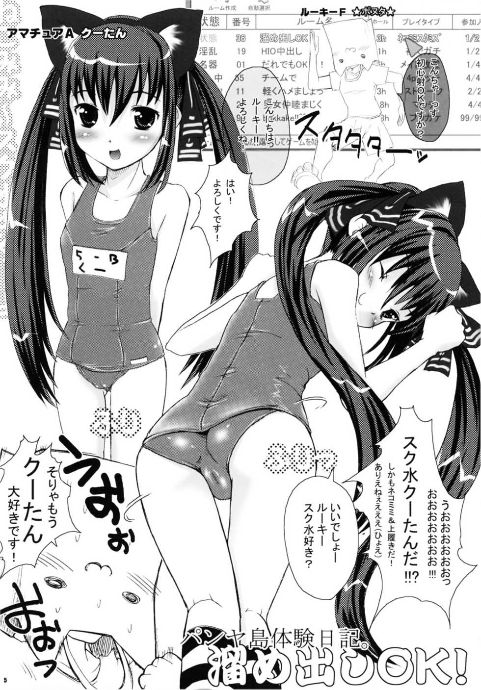 (C68) [MeroMeroFactory XL (Mochisuke Teru)] Pangya-tou Diary. (Sukatto Golf Pangya) - Page 4