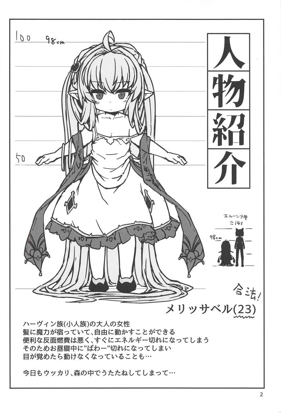(C94) [Bocchi Koubou (Rutubo)] Sakusei Kaminagahime (Granblue Fantasy) - Page 3