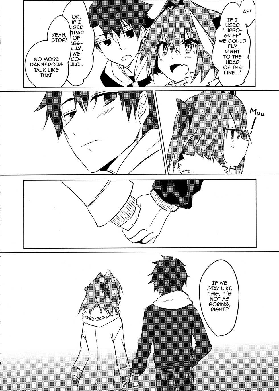 (C95) [Nekorobi (Nakajima Kotoko)] Astolfo-kun to Nenmatsu ni Ichaicha Sugosu Hon (Fate/Grand Order) [English] [mysterymeat3] - Page 38