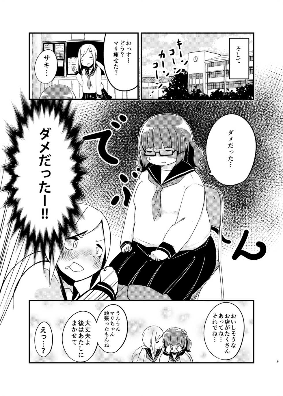 [Auroramix (Various)] Diet wa Oyatsu no Ato de [Digital] - Page 8