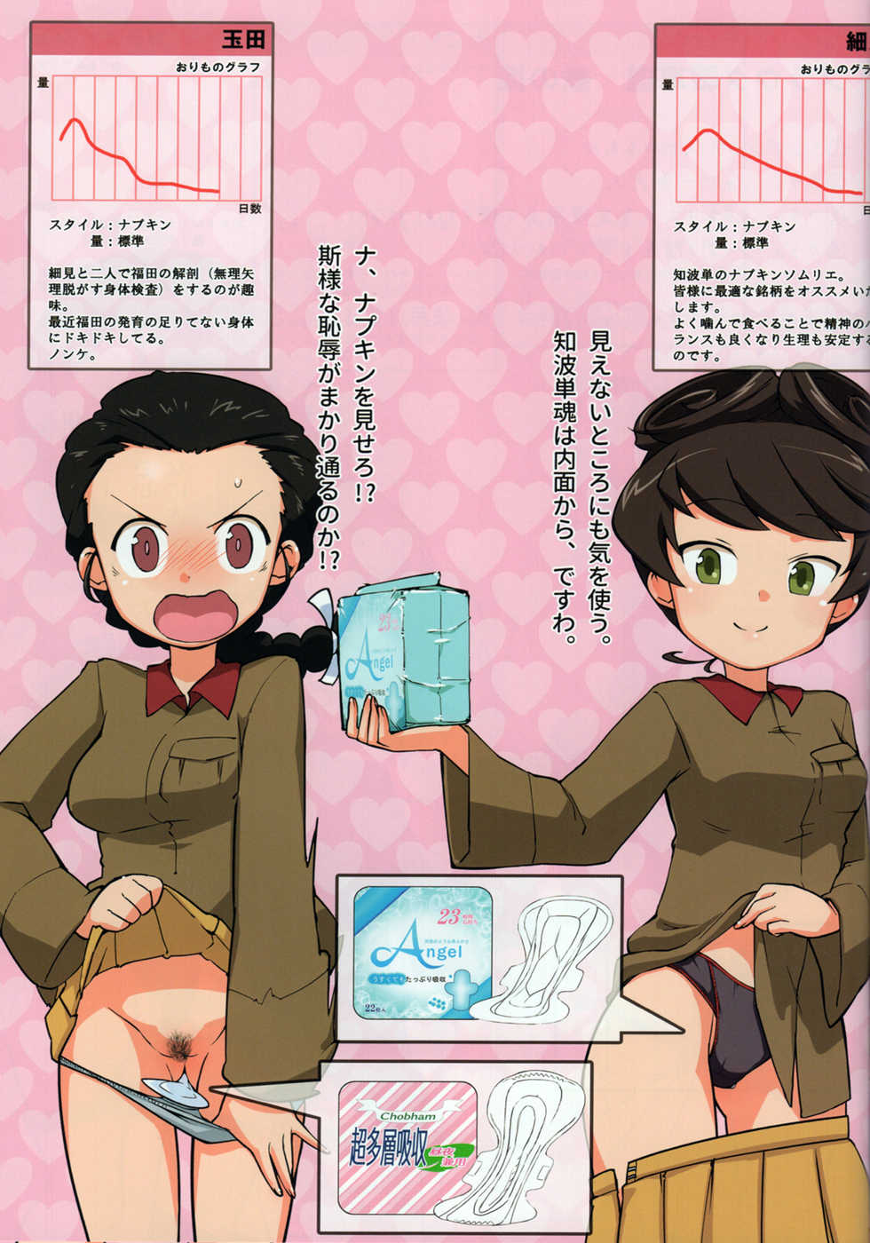 (C91) [Fuji Sengendou (Various)] Senshadou Joshi Seiri Youhin Nukiuchi Kensa Goudou Zenkoku Taikai Hen (Girls und Panzer) - Page 24