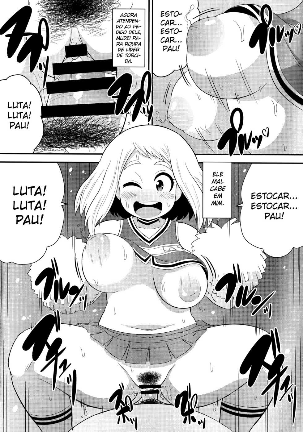 (C90) [C'sHOUSE (Iguchi Sentarou)] Ochako Bitch Academia (Boku no Hero Academia) [Portuguese-BR] - Page 9