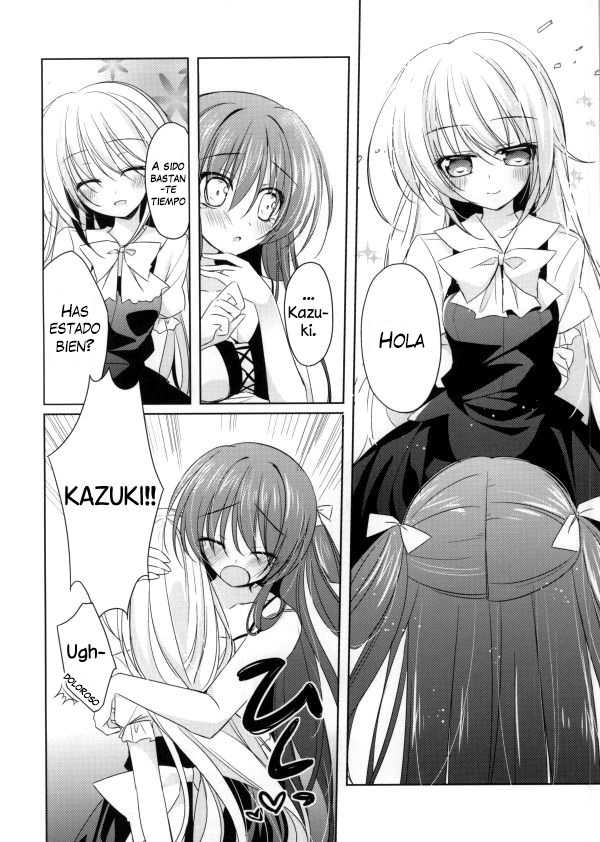 (C87) [Gantai Shoujo Chudoku (Nakada Rumi)] PinkyTrick* (Grisaia no Kajitsu) [Spanish] [cywdt.group] - Page 4