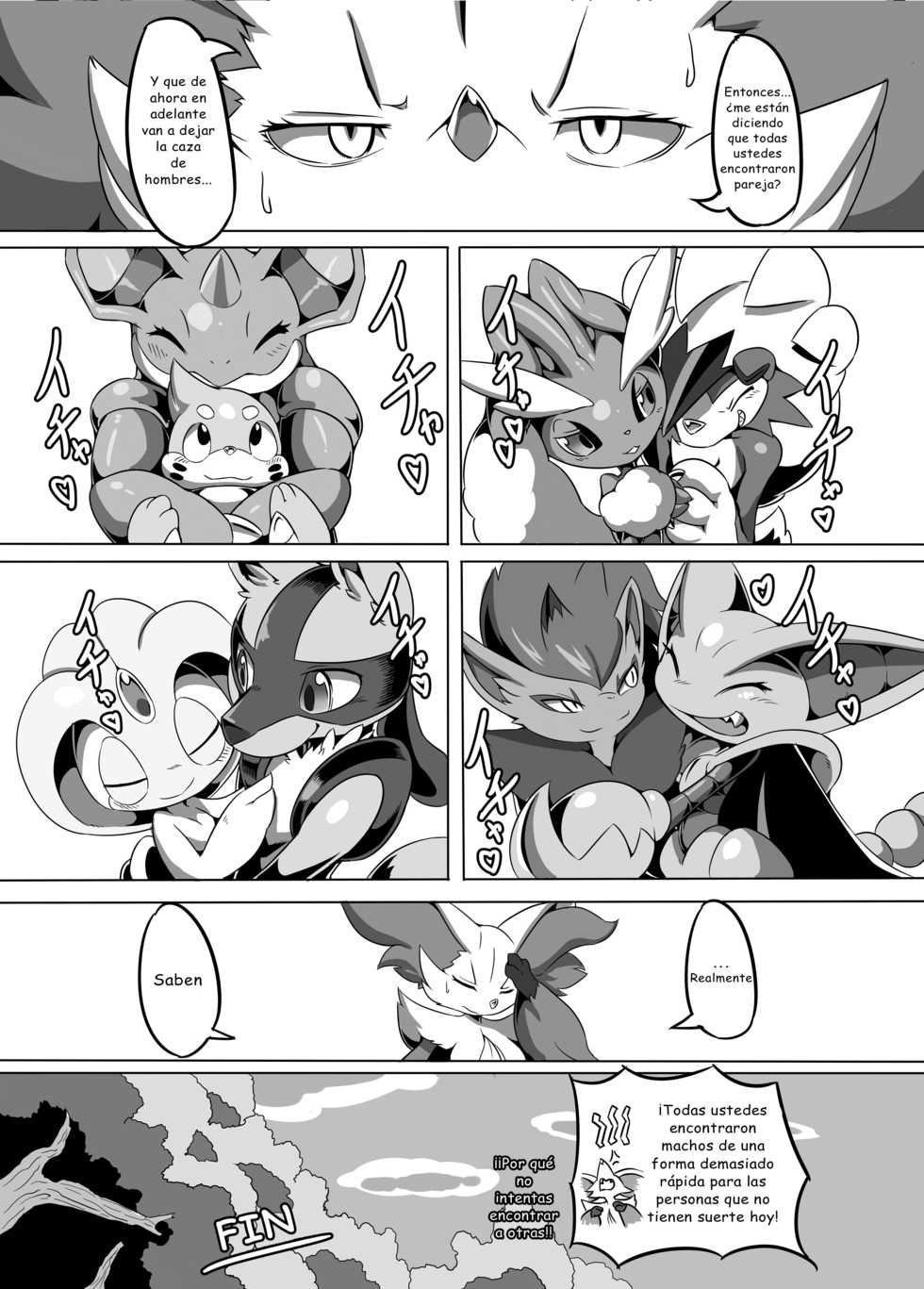 [Tamanokoshi (Tamanosuke)] Nokorimono Niwa Fuku ga Aru !? (Pokémon) [Spanish] [cywdt.group][Digital] - Page 28