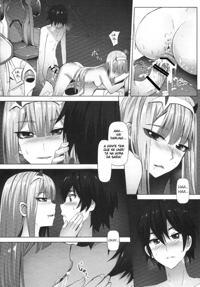 [Hirani (Ginhaha, HiRA'n)] Darling need more Sexx (DARLING in the FRANXX) [Portuguese-BR] [Digital] - Page 8