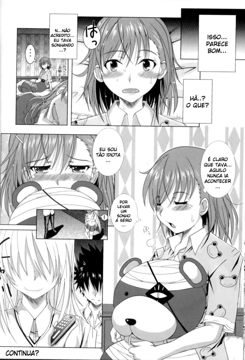 (C84) [YMI factory (Yamai)] Toaru Yumemiru Level 5 (Toaru Kagaku no Railgun) [Portuguese-BR] - Page 19