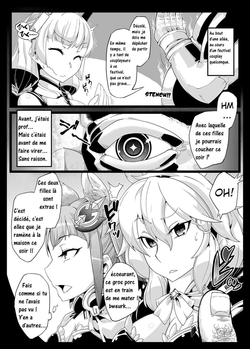 [Gantai Critical (BeLu)] Mind Control Girl vol 7 - Sennou Oji-san to Sennou Sareru Onna [French] - Page 2