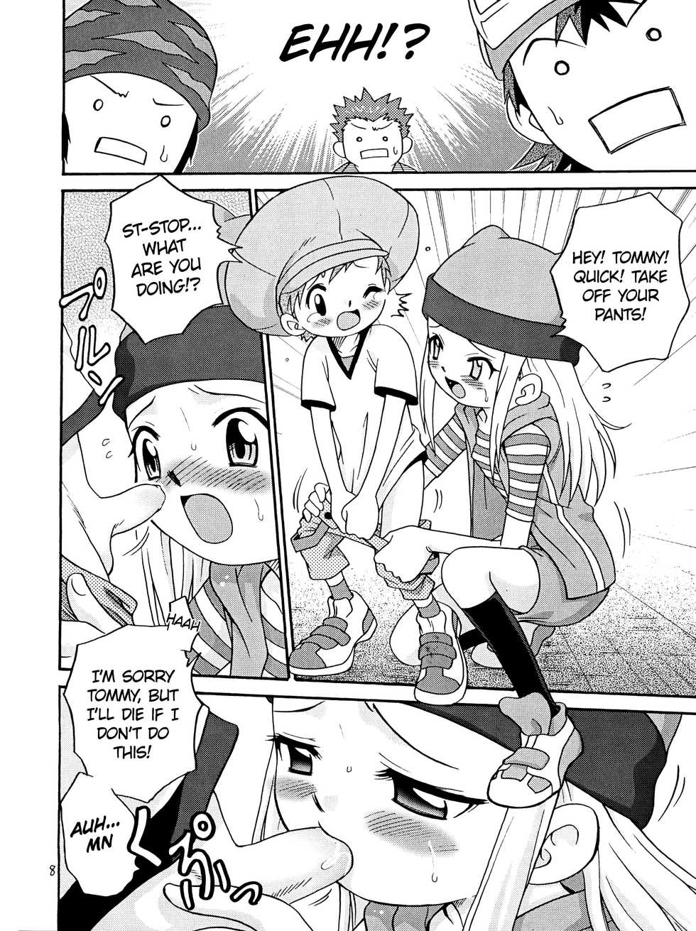 (C62) [Studio Tar (Kyouichirou, Shamon)] Izumin (Digimon Frontier) [English] [The Chrysanthemum Translations] - Page 8