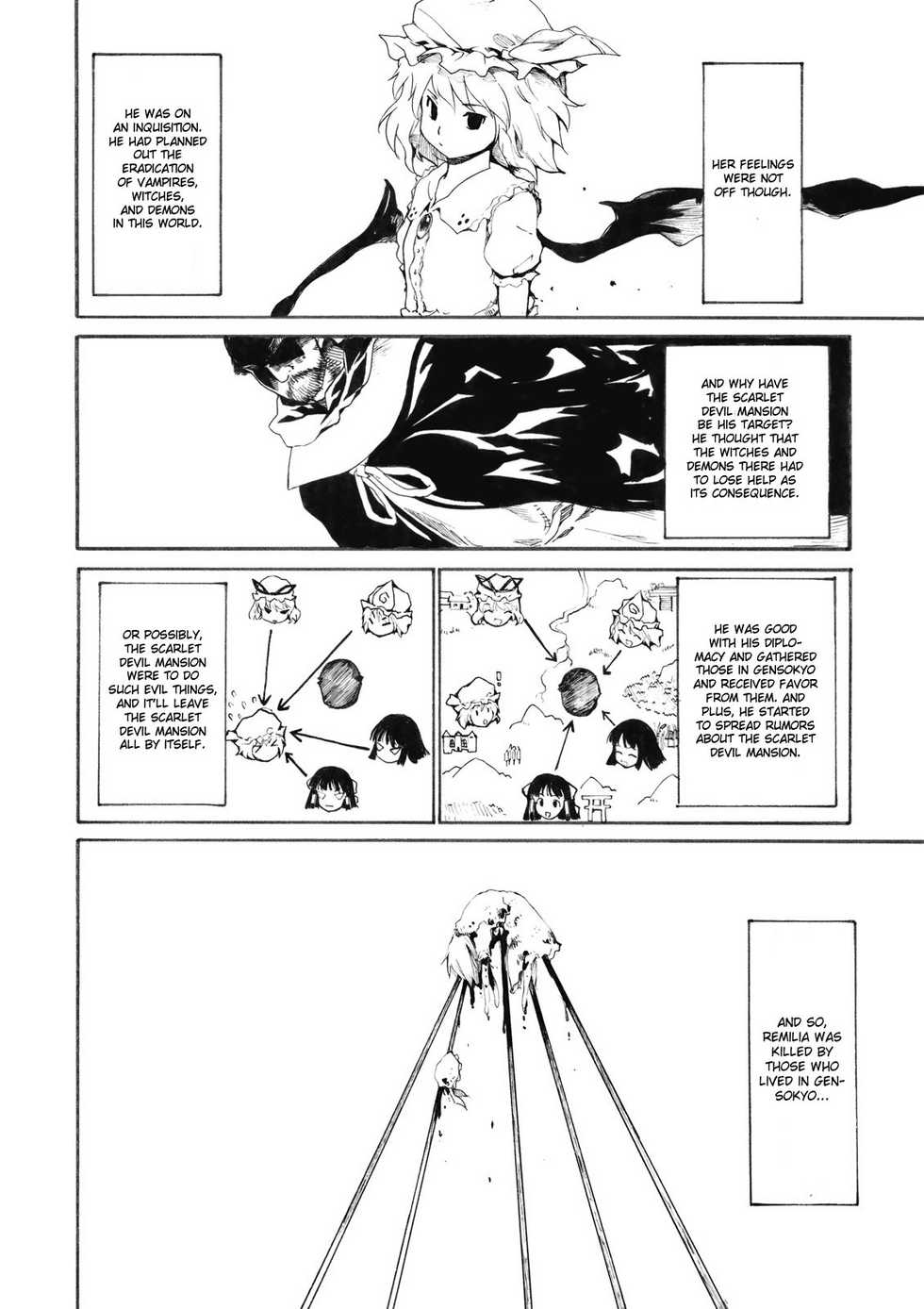 (Akatsuki no Utage 3) [Paranoia Cat (Fujiwara Shunichi)] Remilia Goroshi (Touhou Project) [English] [CGrascal] - Page 6
