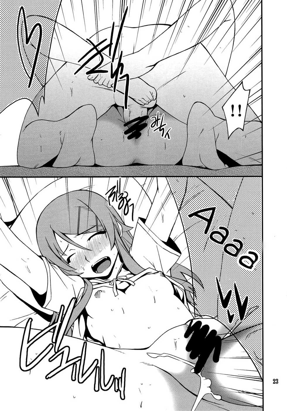 (C79) [P-FOREST (Hozumi Takashi)] Ore x Imouto Kouryaku Daisakusen!! 03 (Ore no Imouto ga Konna ni Kawaii Wake ga Nai) [Russian] [Witcher000] - Page 22