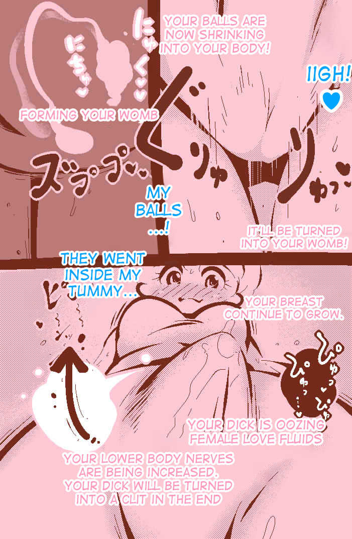 [Delta-TSF] (VER3) A Normal Boy Turns Into A Girl ~ 40P [English][desudesu] - Page 14