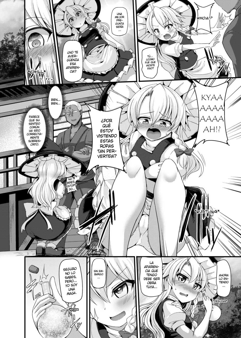 [Imomaru (Kenpi)] Haiboku Saiin -Kirisame Marisa Hen- (Touhou Project) [Spanish] [NILG] [Digital] - Page 8