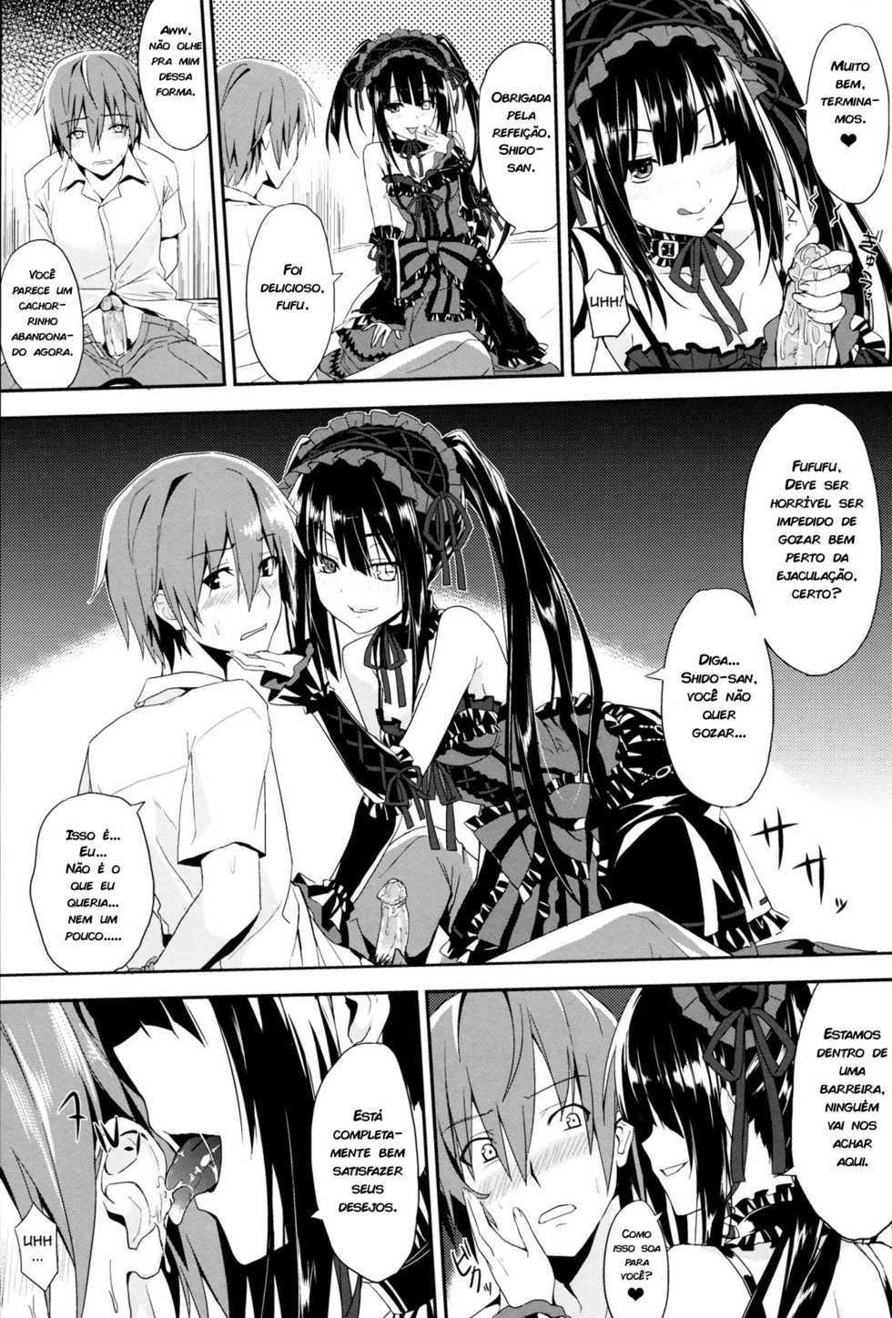 (FF22) [Denmoe (Hika)] Sex A Love (Date A Live) [Portuguese-BR] [zk3y] [Decensored] - Page 5