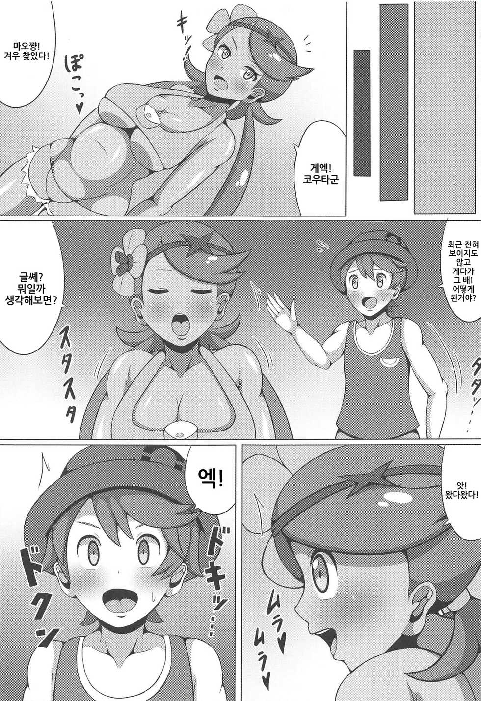 (C93) [Himitsu Tetra (Senwa)] Ultra Maossage (Pokémon Sun and Moon) [Korean] - Page 24