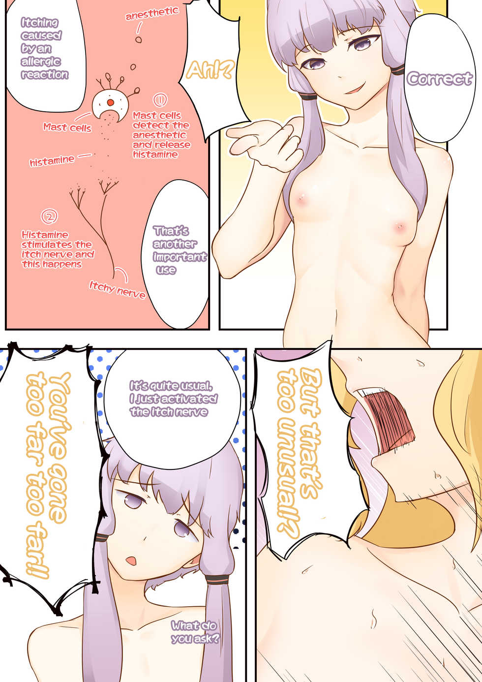 [Niche] Kangaeru Umiushi (VOICEROID) [English] [feet lovers team] - Page 8