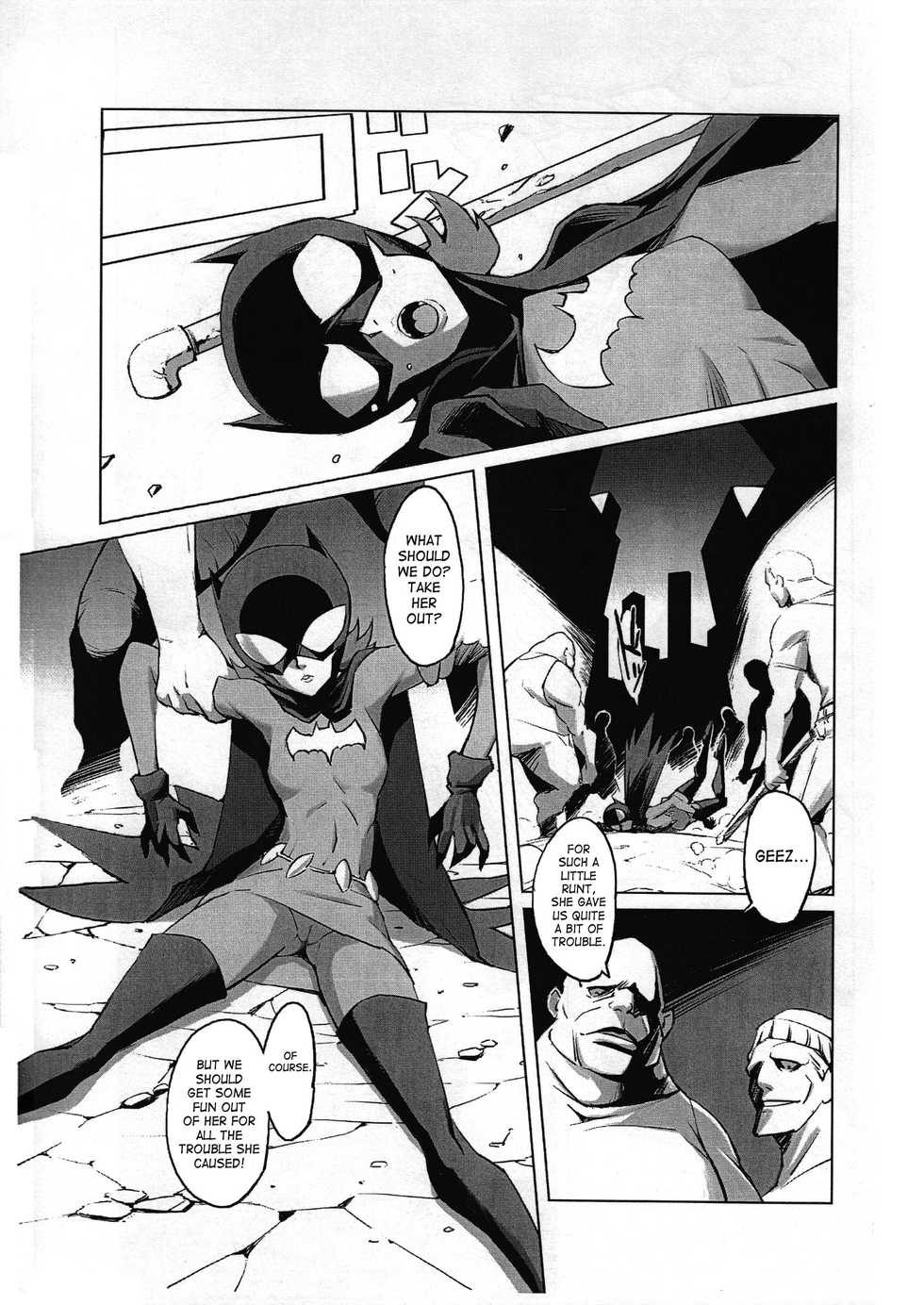 (C74) [Hanshi x Hanshow (NOQ)] Stray Bat (Batman) [English] [SaHa] - Page 4