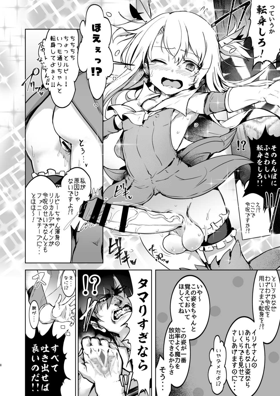 [Suichuu White (Calpi)] Shoukan Sareta Onnanoko wa Minna Futanari Kaizou Sarechau Hei Chaldea (Fate/Grand Order) [Digital] - Page 7