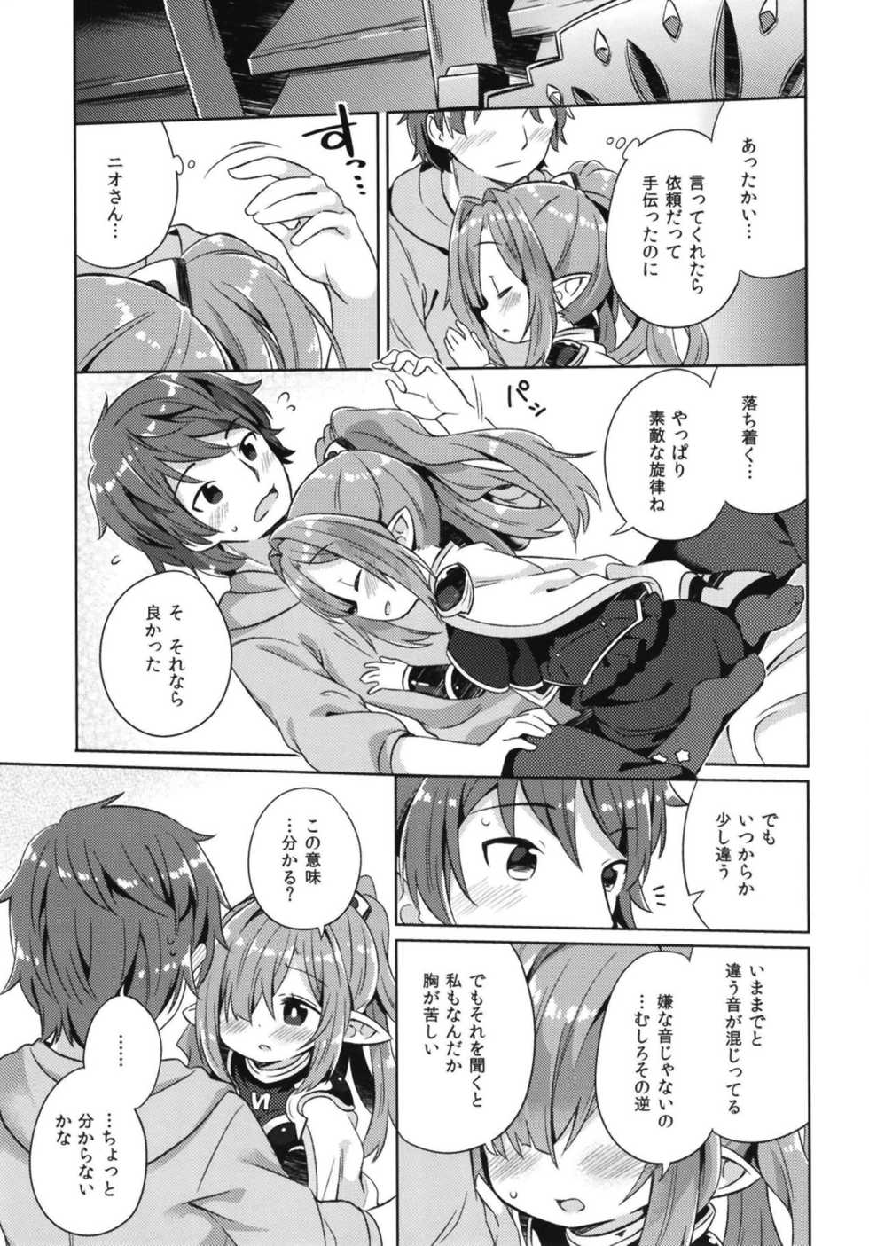 (C95) [Mukuton Kyouju to Soratobu Potato. (Muku)] Nio-san wa Amaetai. (Granblue Fantasy) - Page 4