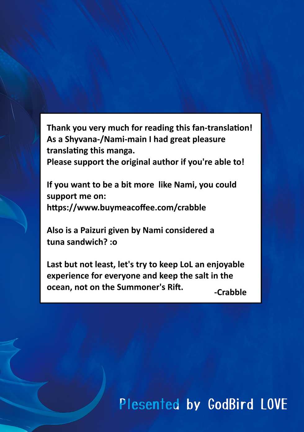 [GodBirdLOVE (Tanpopo Shunmaru)] Konpeki to Shiroawa (League of Legends) [English] [Crabble] [Digital] - Page 31