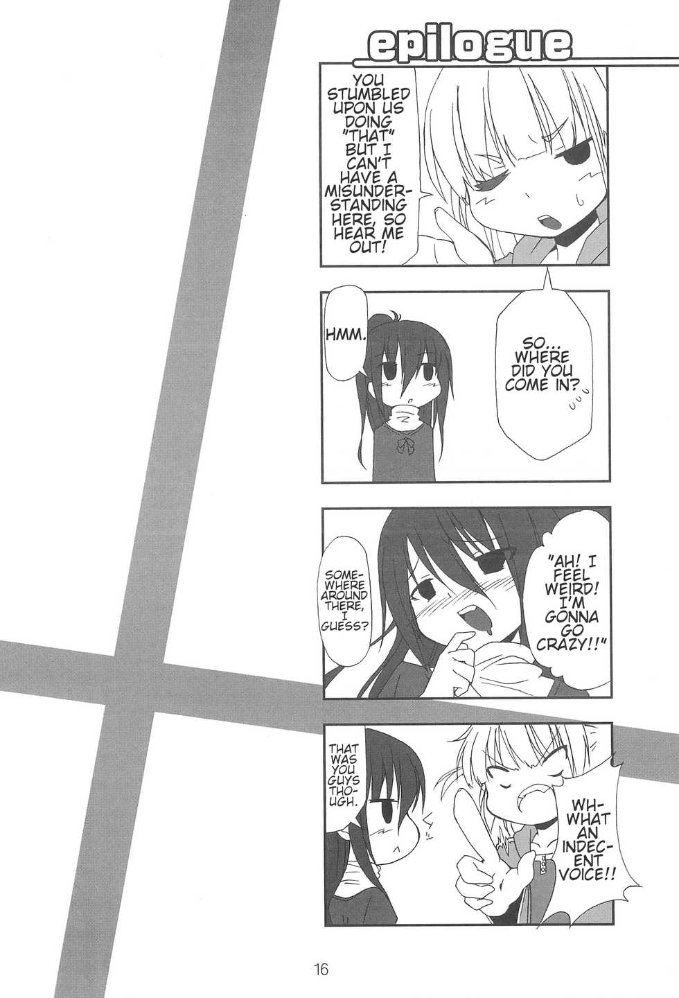 (CCOsaka78) [Fukazume Kizoku (Amaro Tamaro)] Marusugi (Mitsudomoe) [English] - Page 18