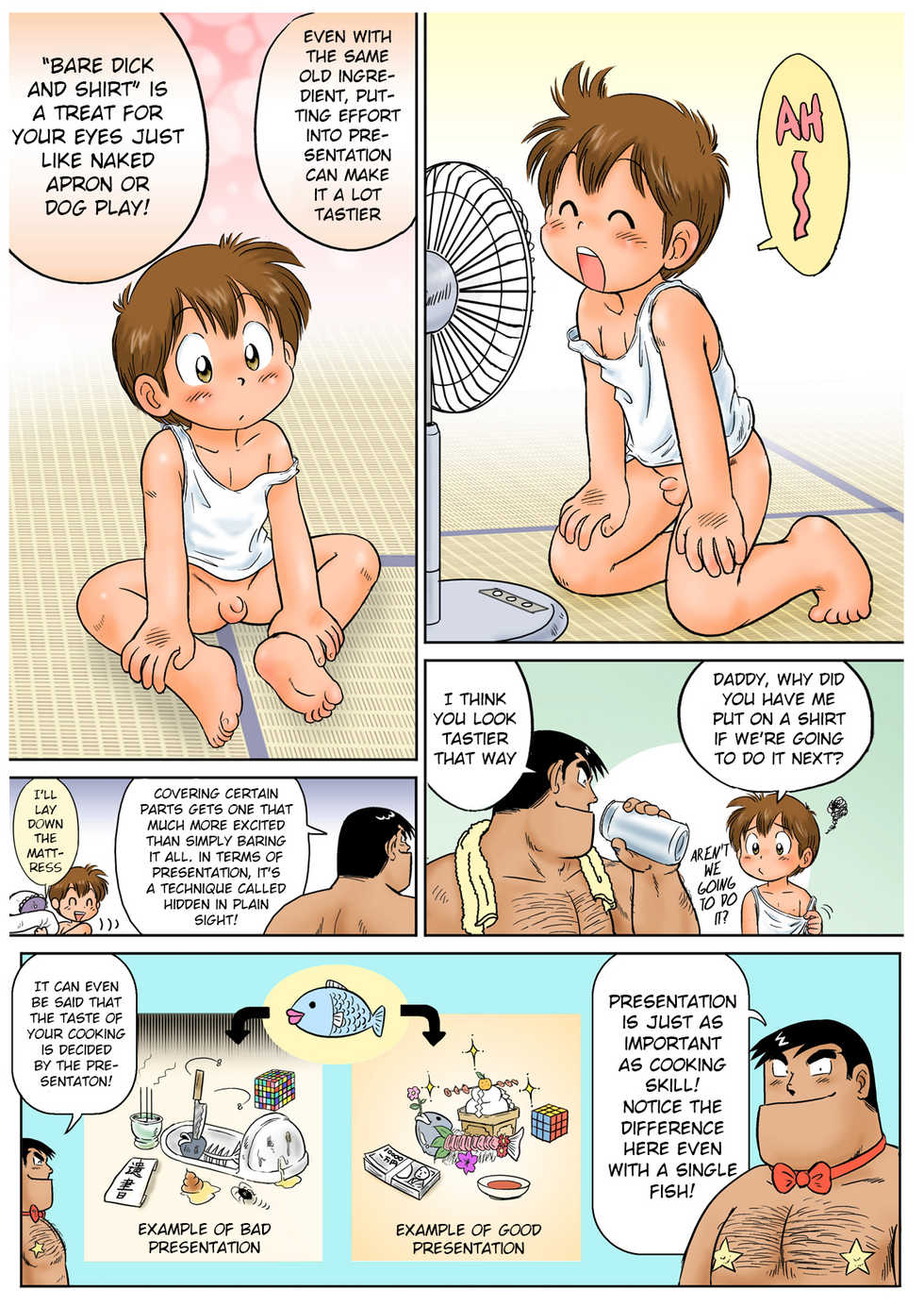 [Sennen Teikoku (Mitsui Jun)] Fucking Papa (Cooking Papa) [English] {Shotachan} [Decensored] - Page 10