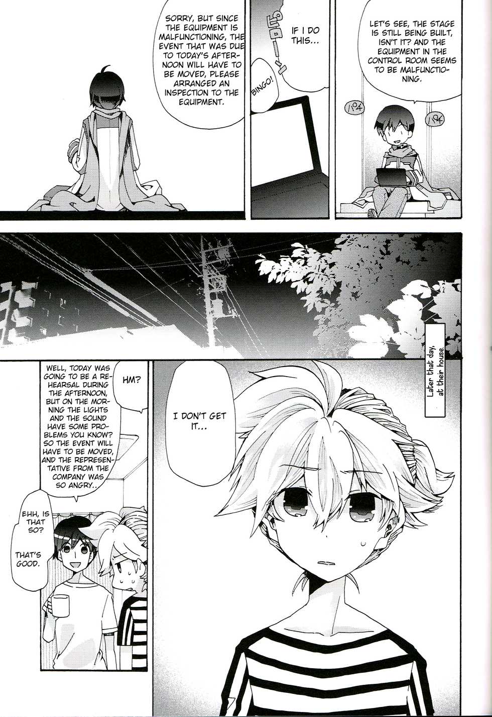 (C88) [Thompon (GAZERU)] Idol Nante Naranai mon! (VOCALOID) [English] [Otokonoko Scans] - Page 8