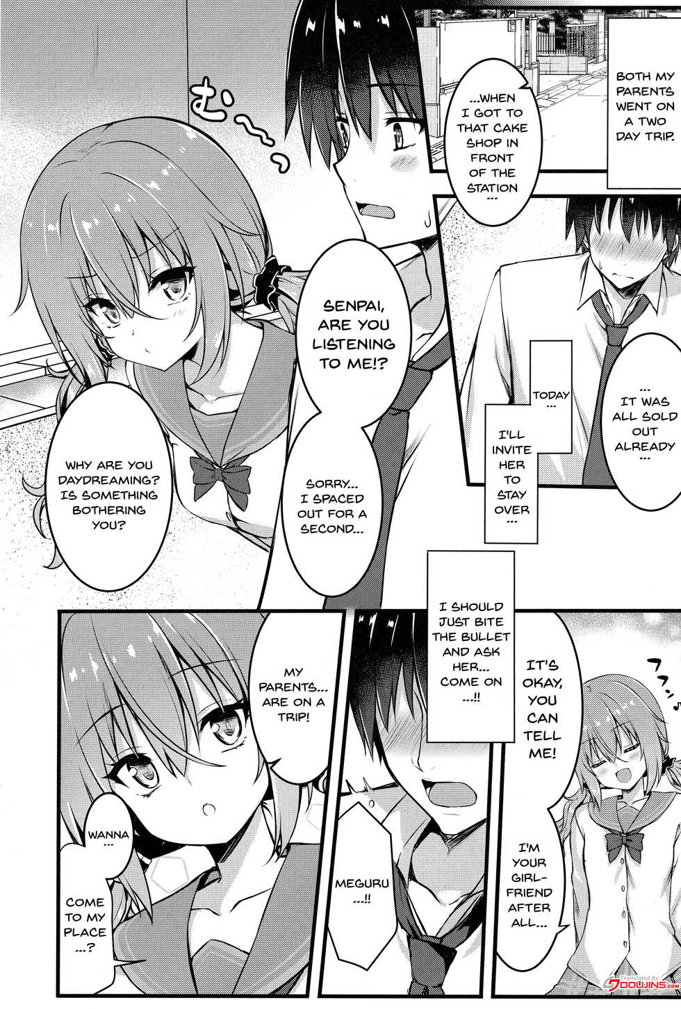 (C95) [trueblue (Annie)] Cos Shite Shiyo! Kouhai Hen | Let's Do It With Cosplay! Kouhai Edition (Sanoba Witch) [English] {Doujins.com} - Page 4