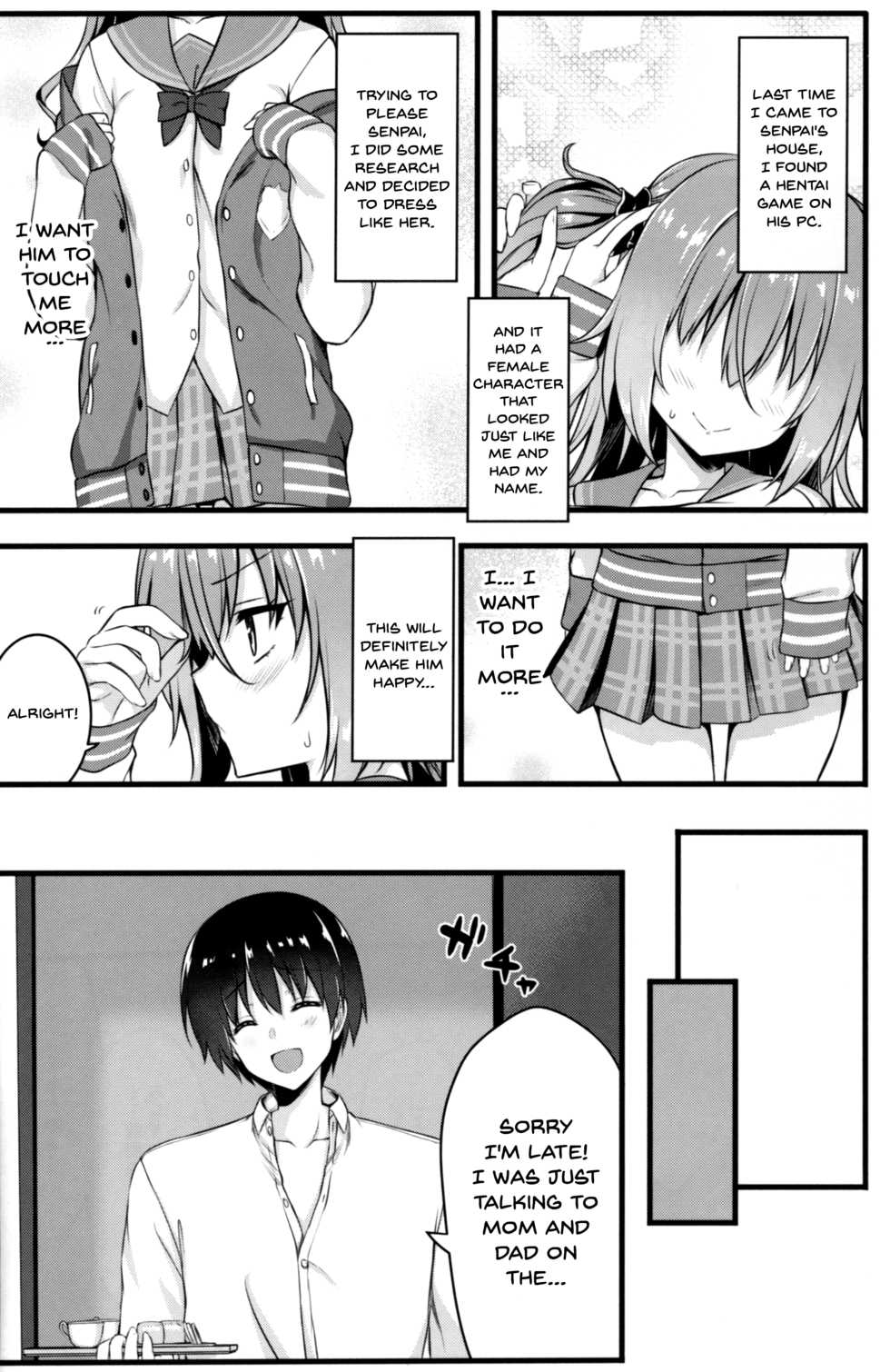 (C95) [trueblue (Annie)] Cos Shite Shiyo! Kouhai Hen | Let's Do It With Cosplay! Kouhai Edition (Sanoba Witch) [English] {Doujins.com} - Page 8