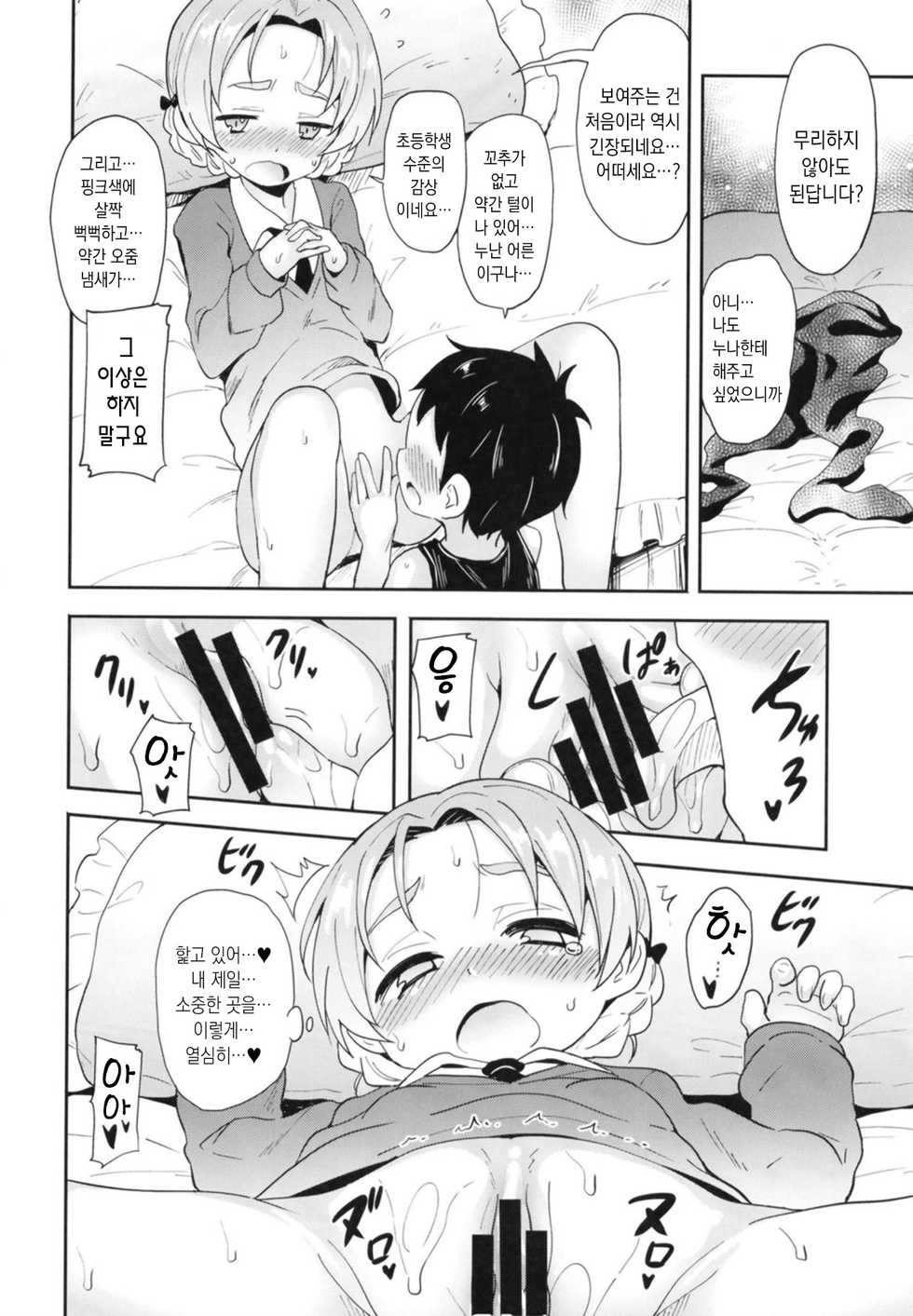 (C95) [Studio Woruto (Woruto)] Orange Pekoe ni Kokuhaku Shite Mita After | 오렌지페코에게 고백 해보았다 After (Girls und Panzer) [Korean] - Page 11