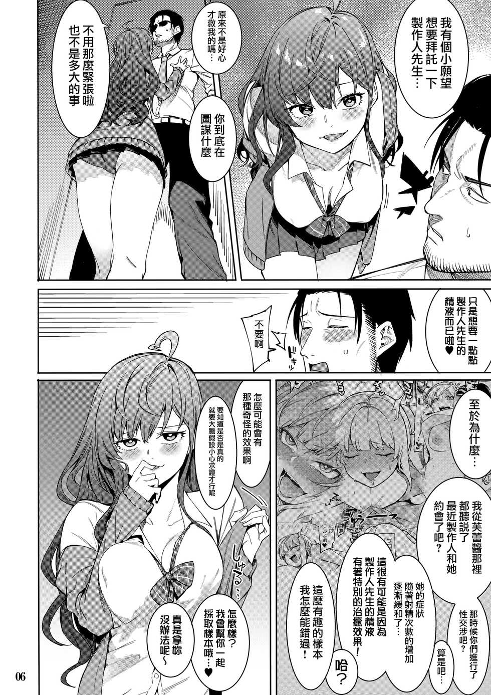 (C95) [DogStyle (Menea the Dog)] Lipsync vol.4 Loveless, cuteness (THE IDOLM@STER CINDERELLA GIRLS) [Chinese] [無邪気漢化組] - Page 5