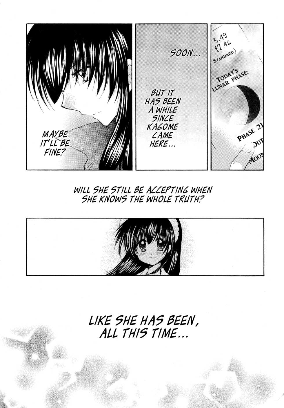 (C68) [Sakurakan (Seriou Sakura)] Tobikiri no Himitsu 3 <<Kanketsuhen>> | The troubling secret << Final chapter >> (Inuyasha) [English] [EHCove + Hennojin] - Page 21