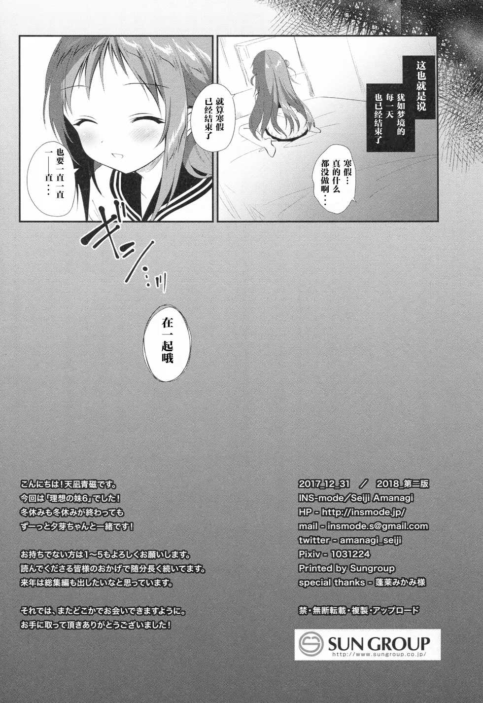 (C93) [INS-mode (Amanagi Seiji)] Risou no Imouto 6 [Chinese] [寂月汉化组] - Page 18