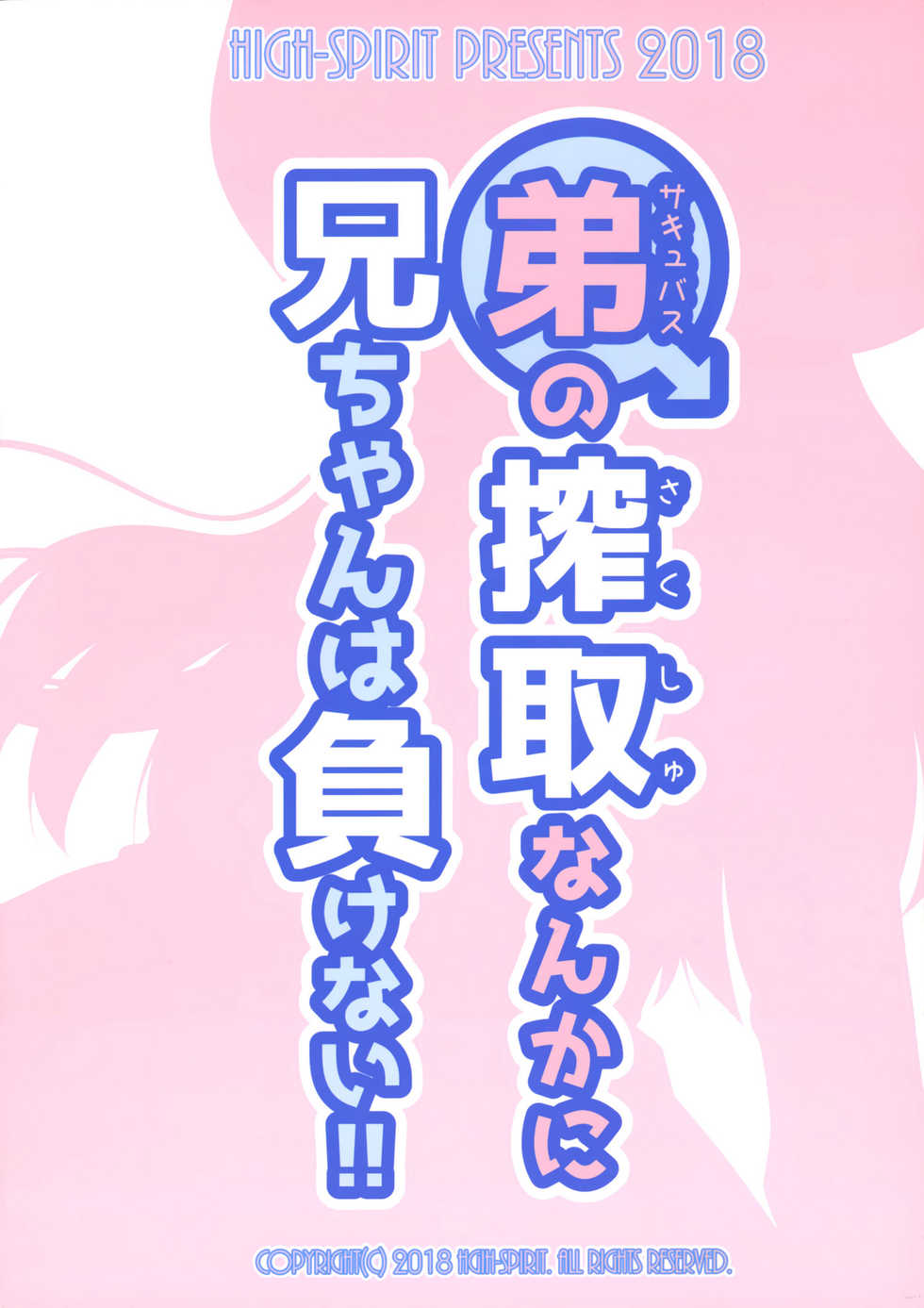 (C95) [High-Spirit (Aogiri Penta)] Succubus no Sakushu nanka ni Nii-chan wa Makenai!! [RUS] - Page 22