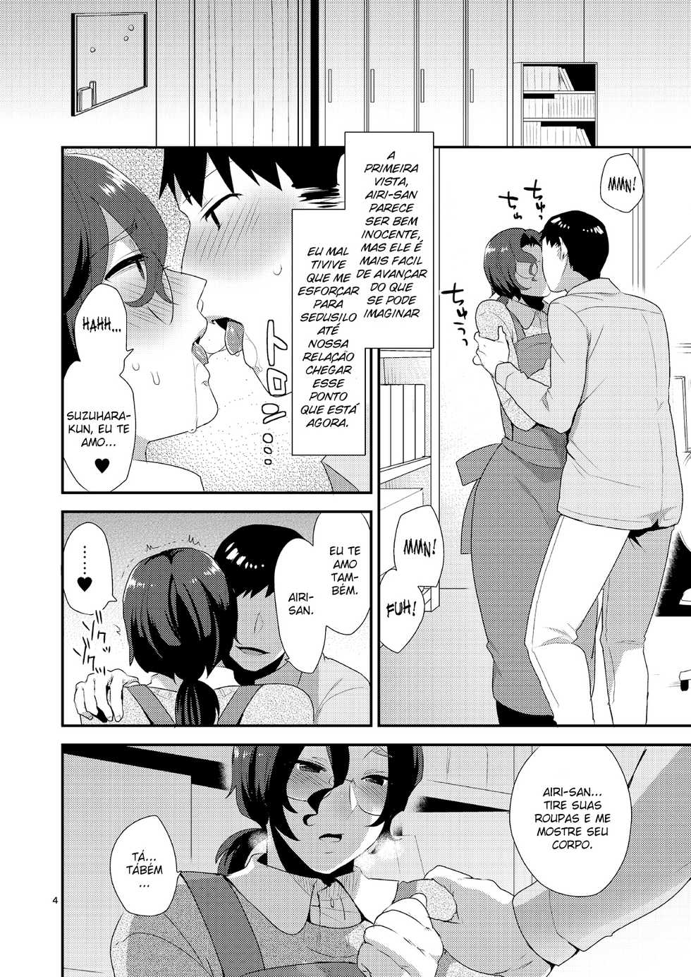 [Mogiki-chan chi (Mogiki Hayami)] Ore no Tame ni Onna ni Natte Kureru Ojisan. [Portuguese-BR] [Digital] - Page 3