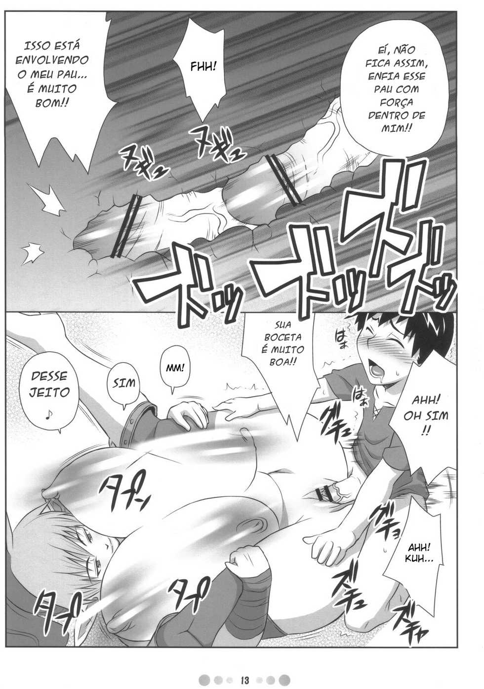 (Queen's Colosseum) [TETRODOTOXIN (Nise Kurosaki)] QBC (Queen's Blade) [Portuguese-BR] - Page 12