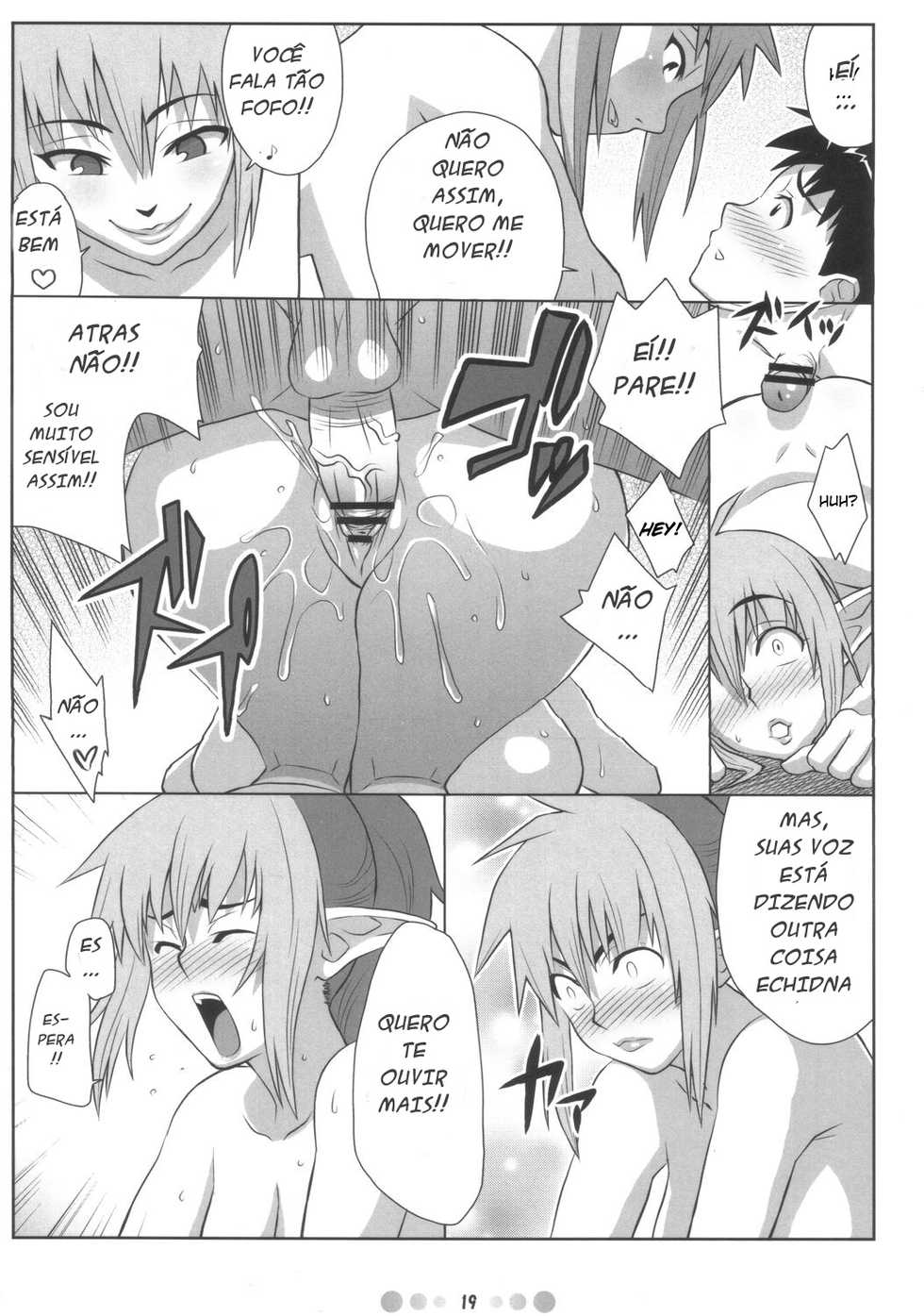(Queen's Colosseum) [TETRODOTOXIN (Nise Kurosaki)] QBC (Queen's Blade) [Portuguese-BR] - Page 18