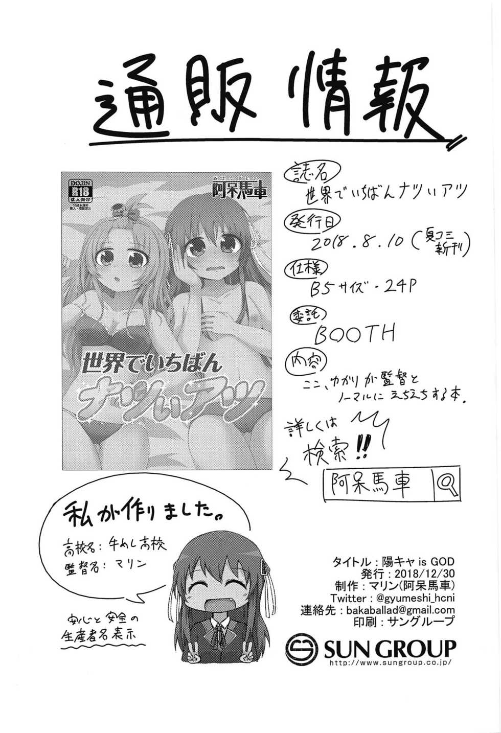 (C95) [Ahou Basha (Marin)] YouCha is GOD (Hachigatsu no Cinderella Nine) - Page 16
