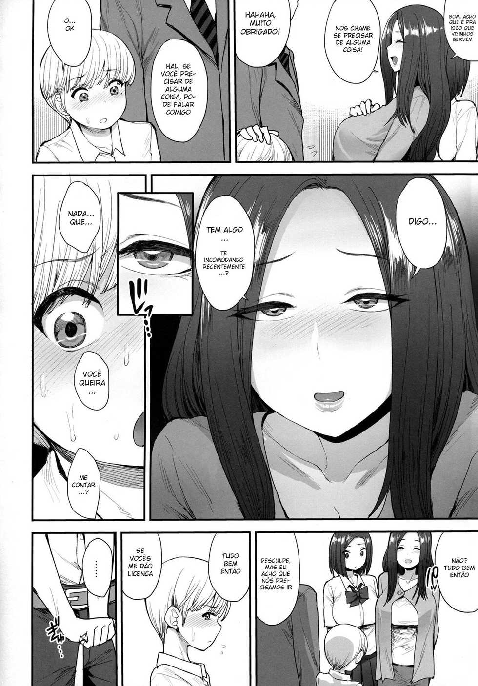 (C94) [Mousou Deguchi (Unou)] Succubus no Rinjin | As vizinhas Succubus [Portuguese-BR] [HenTaida] - Page 3
